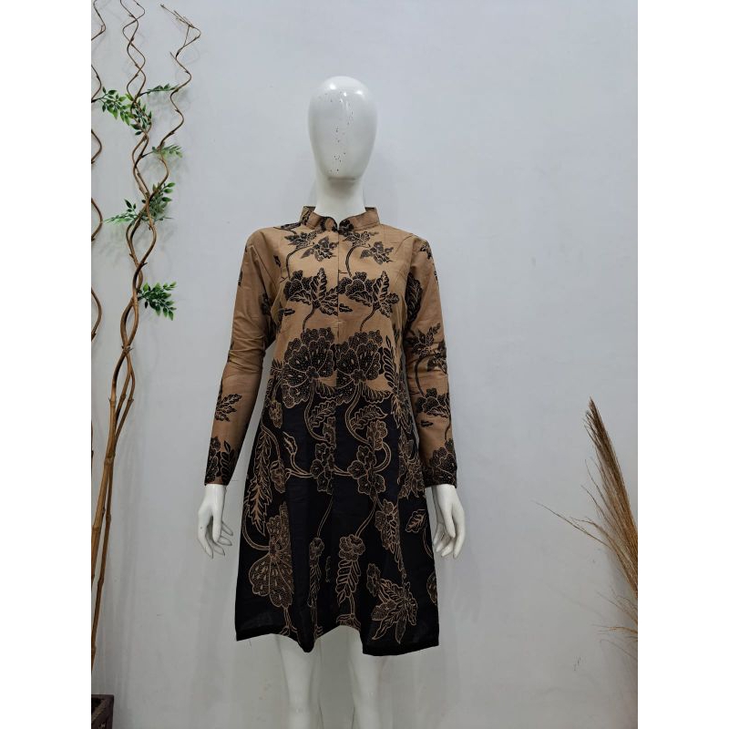 atasan batik wanita dolby tunik batik jumbo