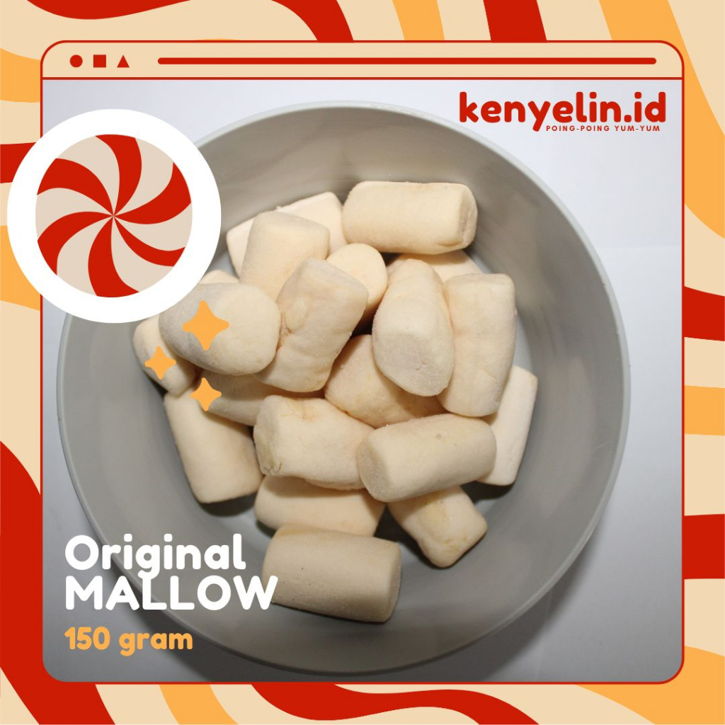 

kenyelin.id - Original Mallow 150 gr Pouch - Marshmallow