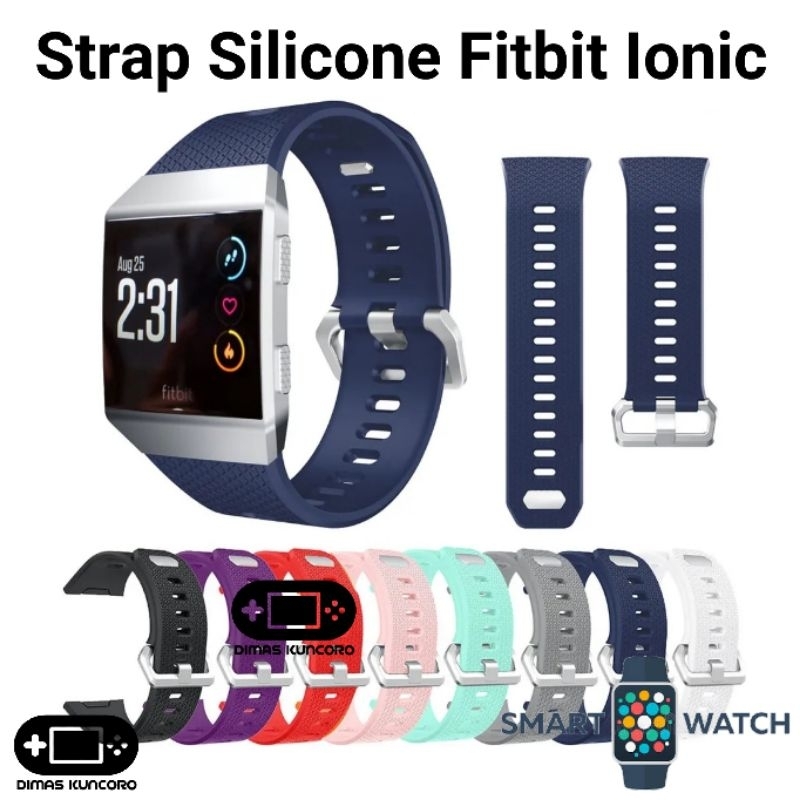 Strap Silicone Fitbit IONIC silicon tali jam karet rubber