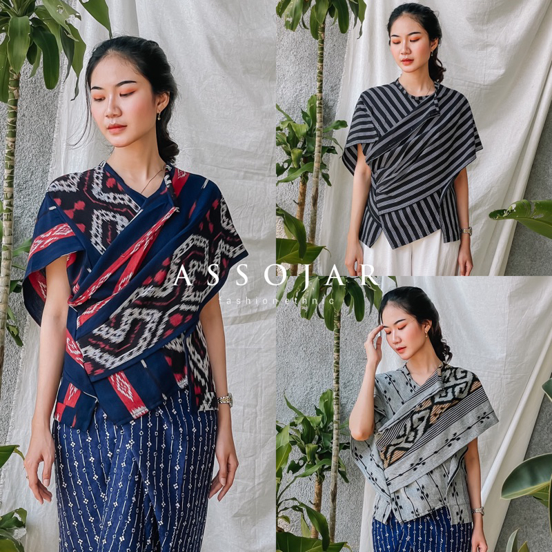 Assojar - Blouse Dayang Sumbi / Blouse Tenun Etnik