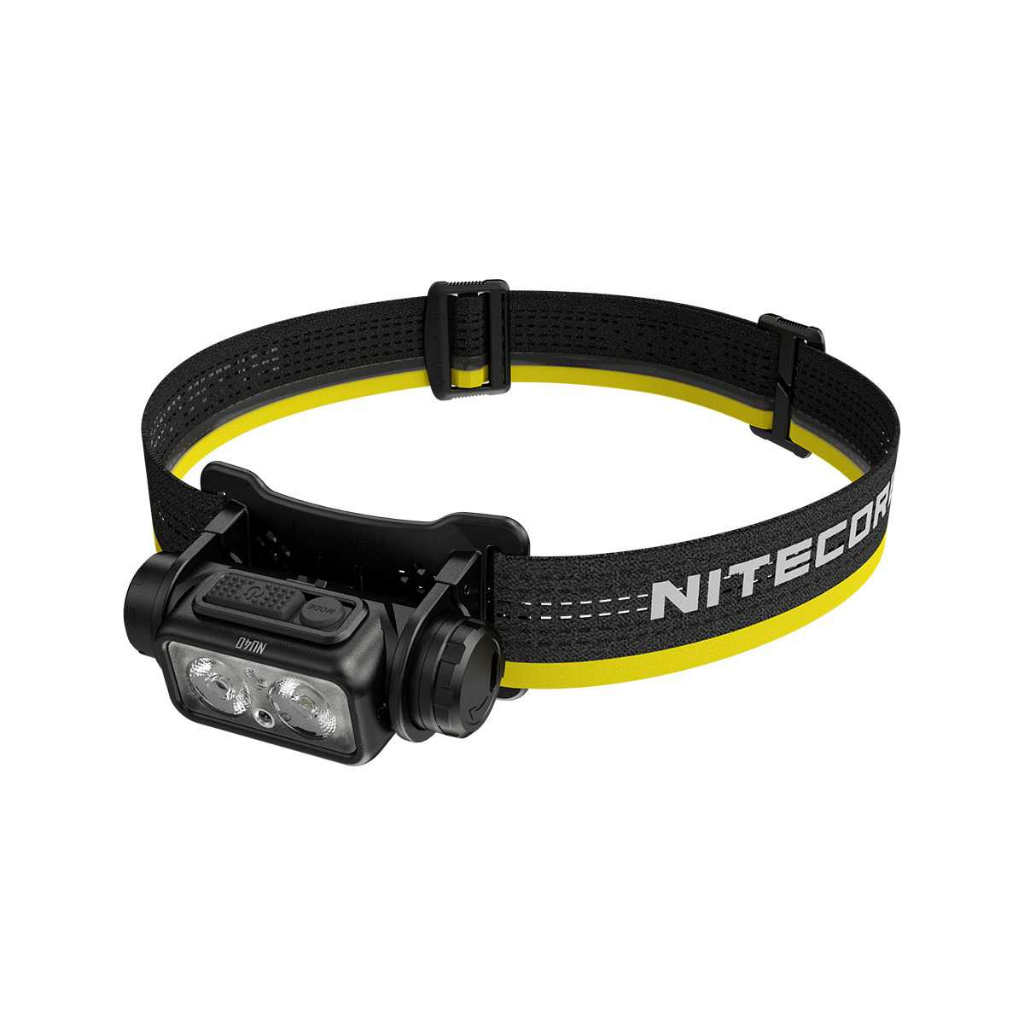 NITECORE Headlamp LED Senter Kepala Dual Light IP68 2600mAh 1000lm - NU40