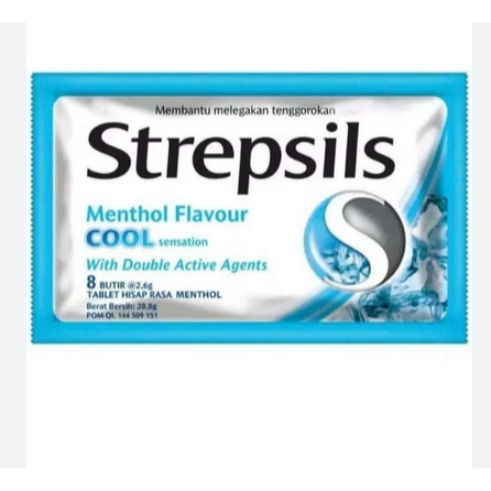 

STREPSILS MENTHOL 8*2.6G