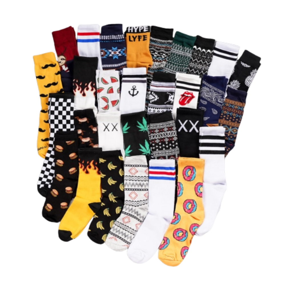 Kaos Kaus Kaki Pria Wanita Panjang Motif Terbaru