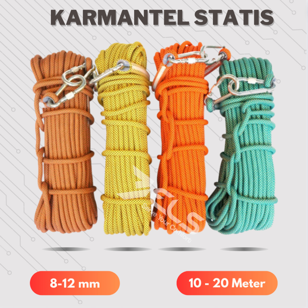 Tali Karmantel Statis -  Tali Paracord Climbing Panjat Tebing