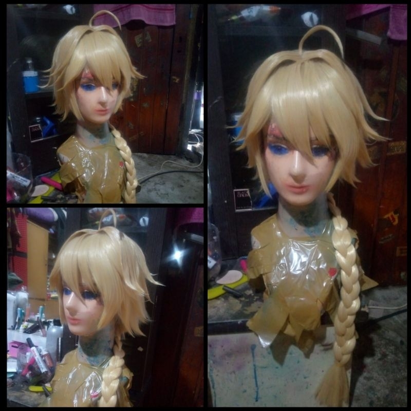 Wig+Styling Aether Genshin impact