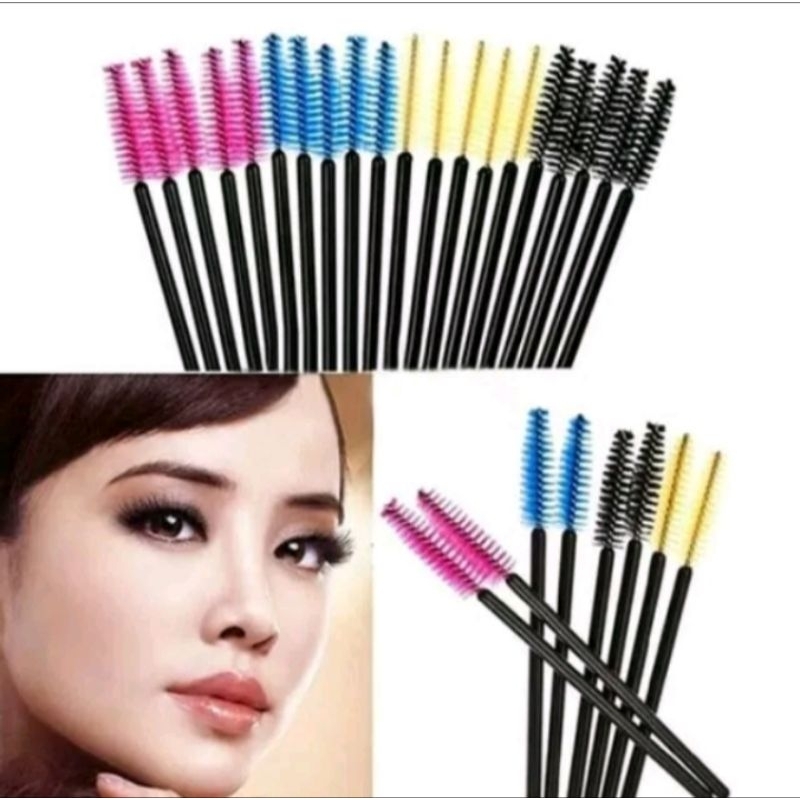 Mascara Sikat Alis Sikat  Pelentik Bulu  Mata Eye Brown Kuas Alis  Make up
