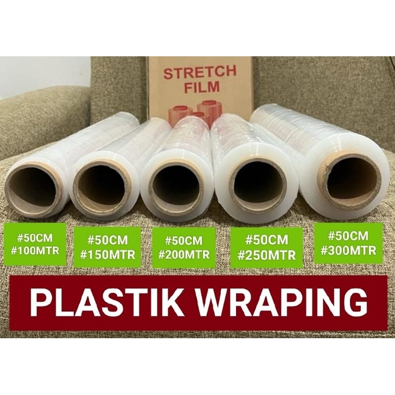Plastik Wrapping 100 meter