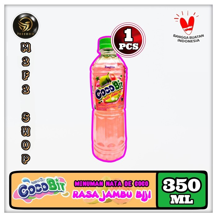 

Fruitamin Minuman Cocobit Splash Guava | Jambu - 350 ml (Kemasan Satuan)