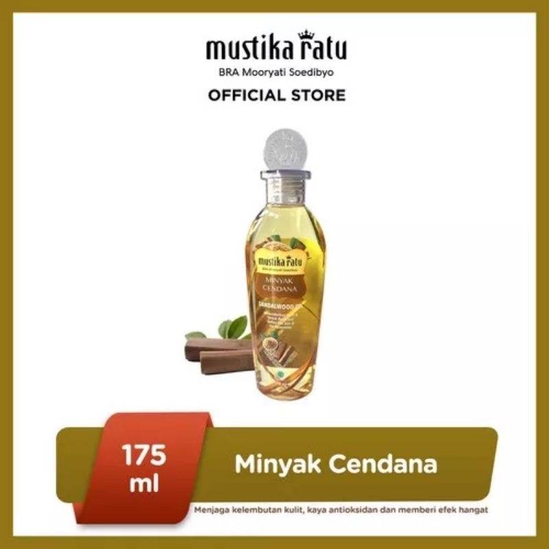 MUSTIKA RATU Minyak Cendana 175ml | Minyak Cendana | Minyak Urut