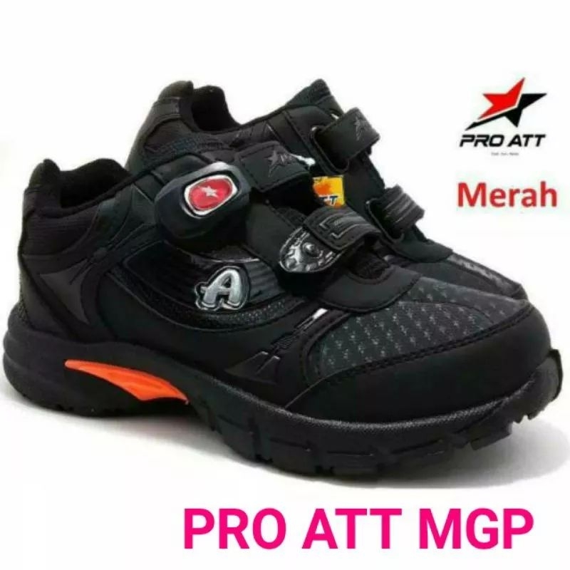 (ORIGINAL)SEPATU SEKOLAH PRO ATT ANAK LAKI LAKI/PEREMPUAN MGP MAGNET MURAH