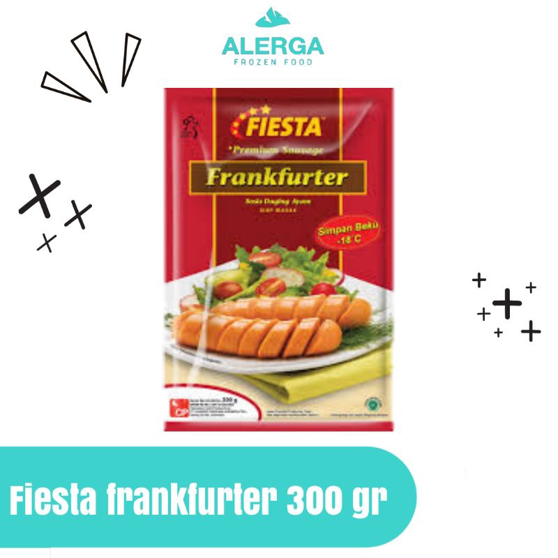 

Fiesta Frankfurter 300gr