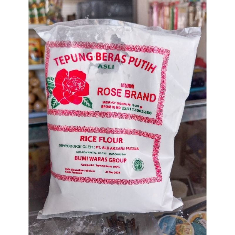 

TEPUNG BERAS ROSE BRAND 500g & 200g