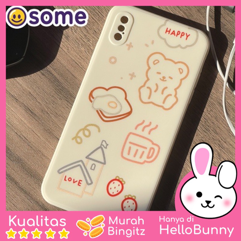 Casing lucu pelindung HP iPhone XS MAX Silikon berkualitas