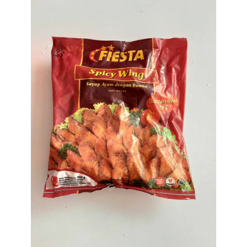 

fiesta spicy wings 500gr