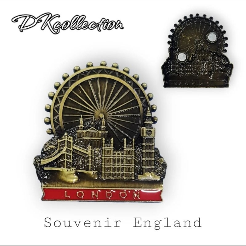 Tempelan kulkas london magnet london oleh oleh england souvenir london magnet kulkas england