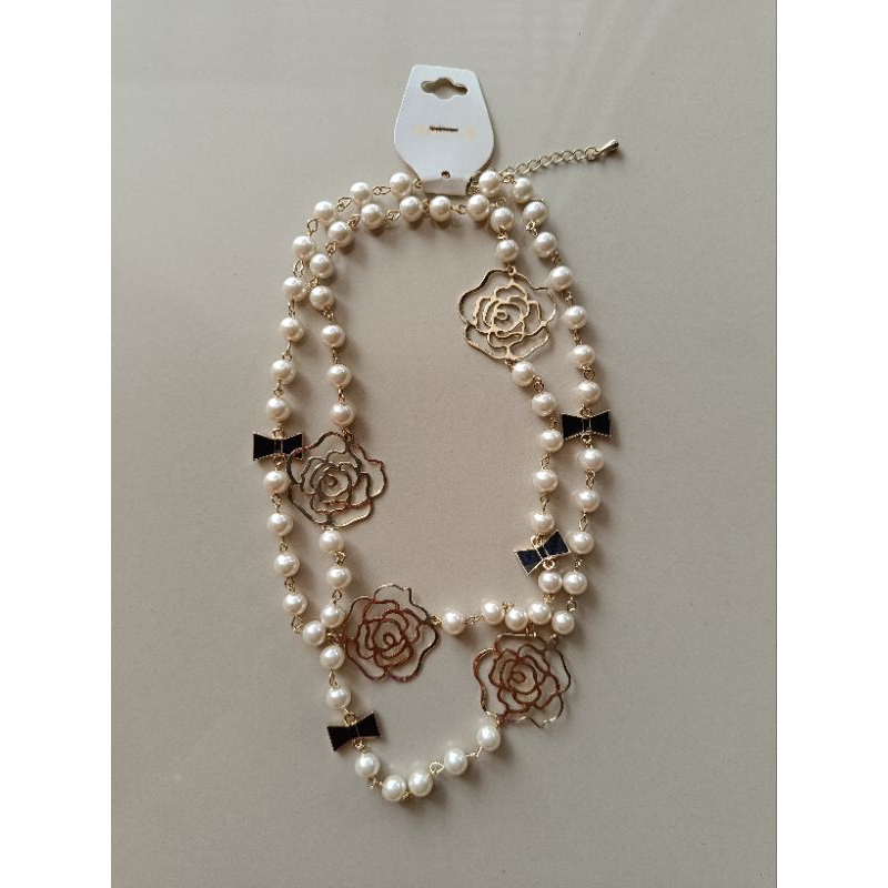 Kalung Wanita Aksesoris Fashion Panjang