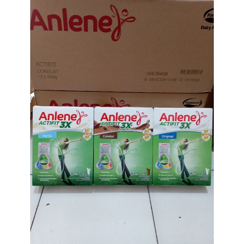 

ANLENE ACTIFIT 3X 590GR GOLD 5X 600GR 850GR COKELAT/VANILA/ORIGINAL