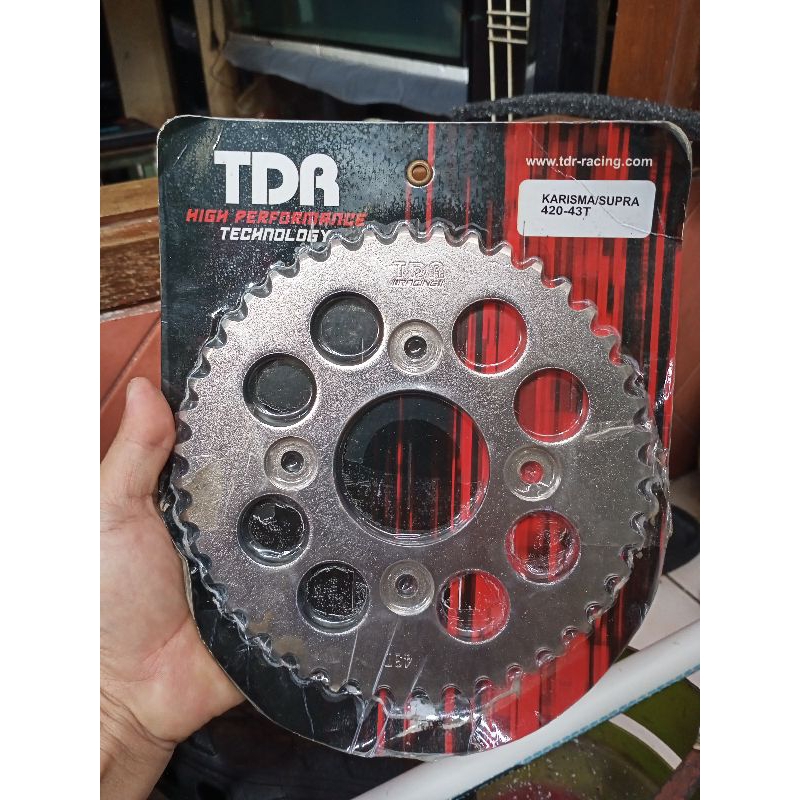 GEAR/GIR BELAKANG TDR SILVER KHARISMA/SUPRA X 125