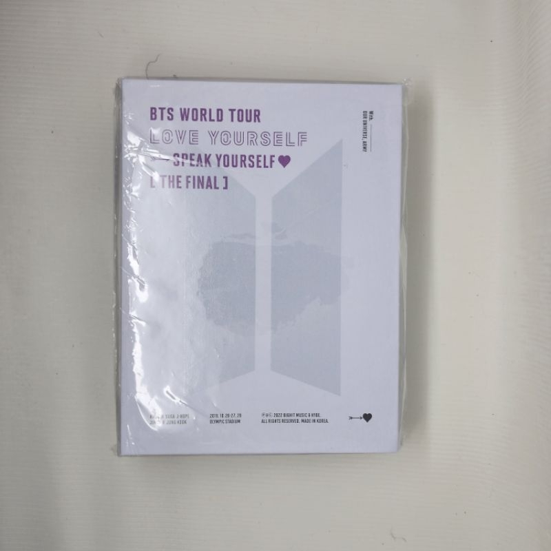 READY - BTS LOVE YOURSELF SPEAK YOURSELF THE FINAL DVD