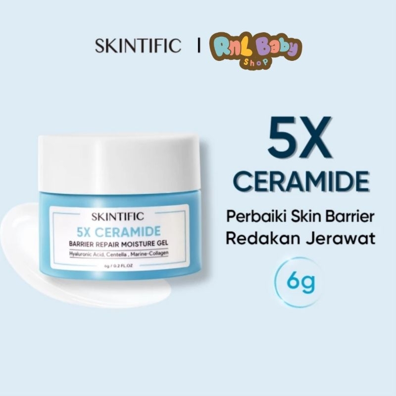 Skintific 5x Ceramide Barrier Repair Moisture Gel Travel Size 6 gr