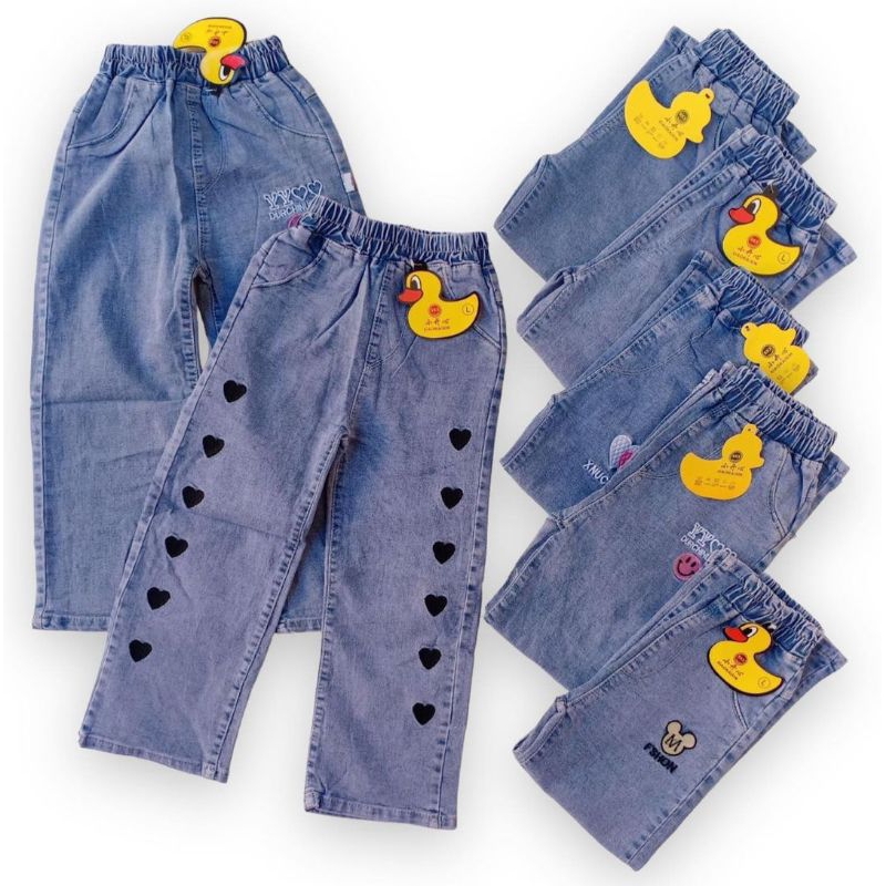 Jeans Kulot Import // Jeans Anak Perempuan // Celana Jeans Panjang