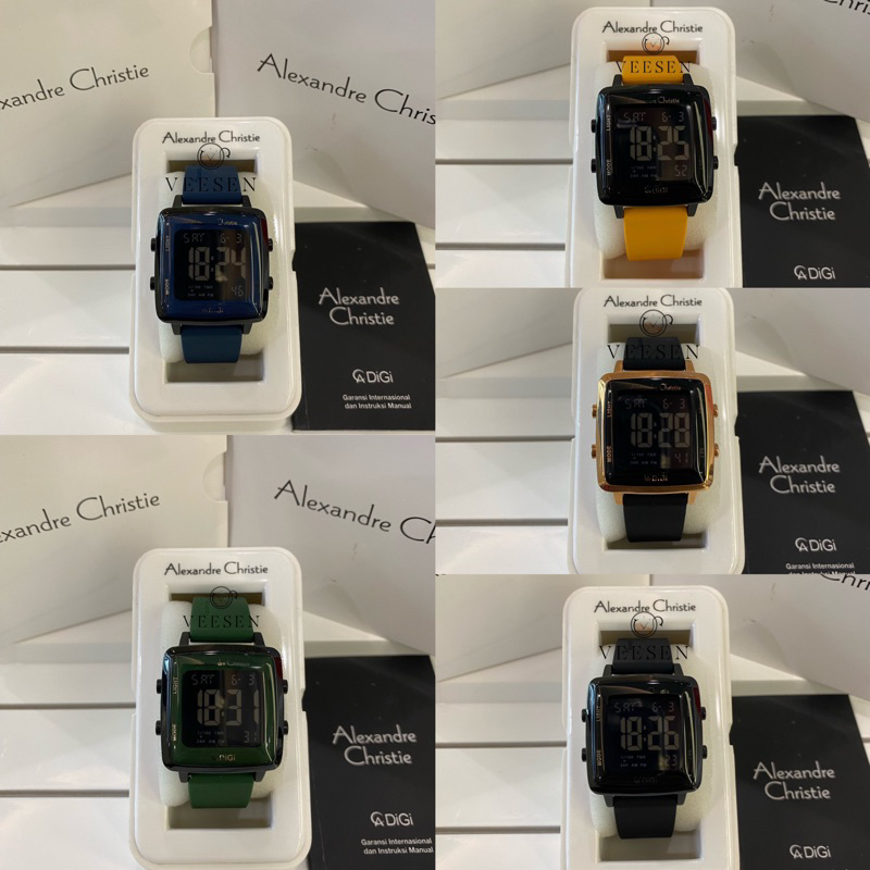 Jam Tangan Alexandre Christie Ac Digi 9351 Original Wanita