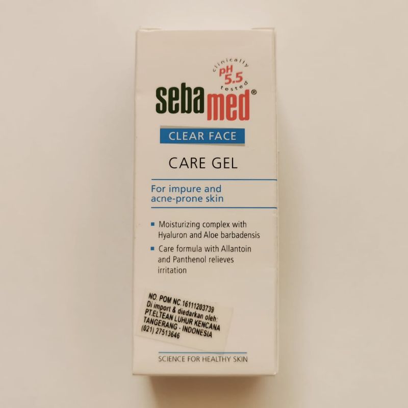 Sebamed care gel 10ml ori travel size mini 10 ml