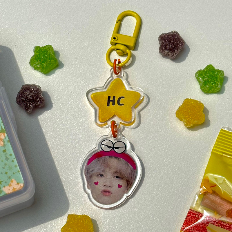 haechan x chocobi keychain set