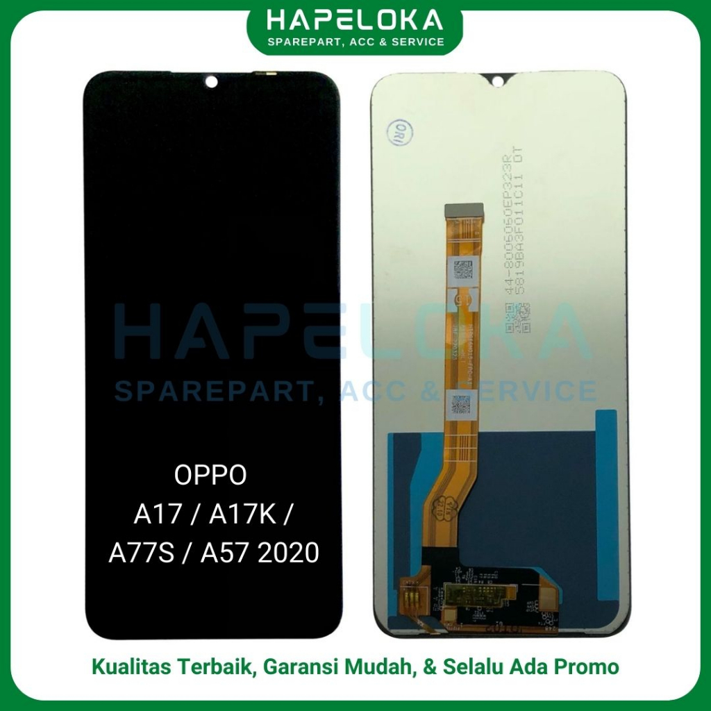 LCD TOUCHSCREEN OPPO A17 / OPPO A18 / OPPO A38 / OPPO A57 2022 / A77S / A17K - ORI COMPLETE