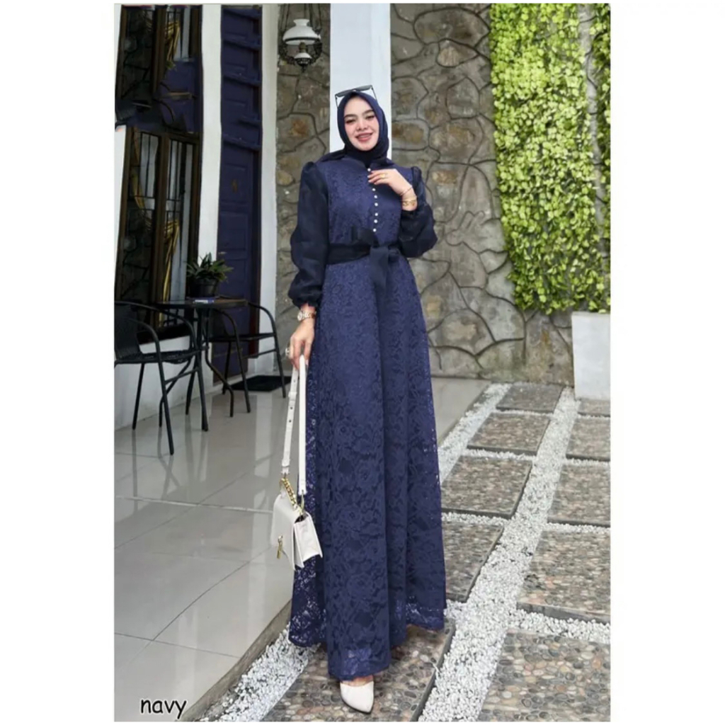 (DI JAMIN REALPICT) PAKAIAN MUSLIM WANITA DRESS GAMIS / GAMIS PESTA MEWAH ELEGAN/GAMIS FASHION MODERN TERBARU/BAJU PESTA WANITA MUSLIM / PAKAIAN WANIT /BAJU WANITA/GAMIS MUSLIMAH/VOKALAYLA