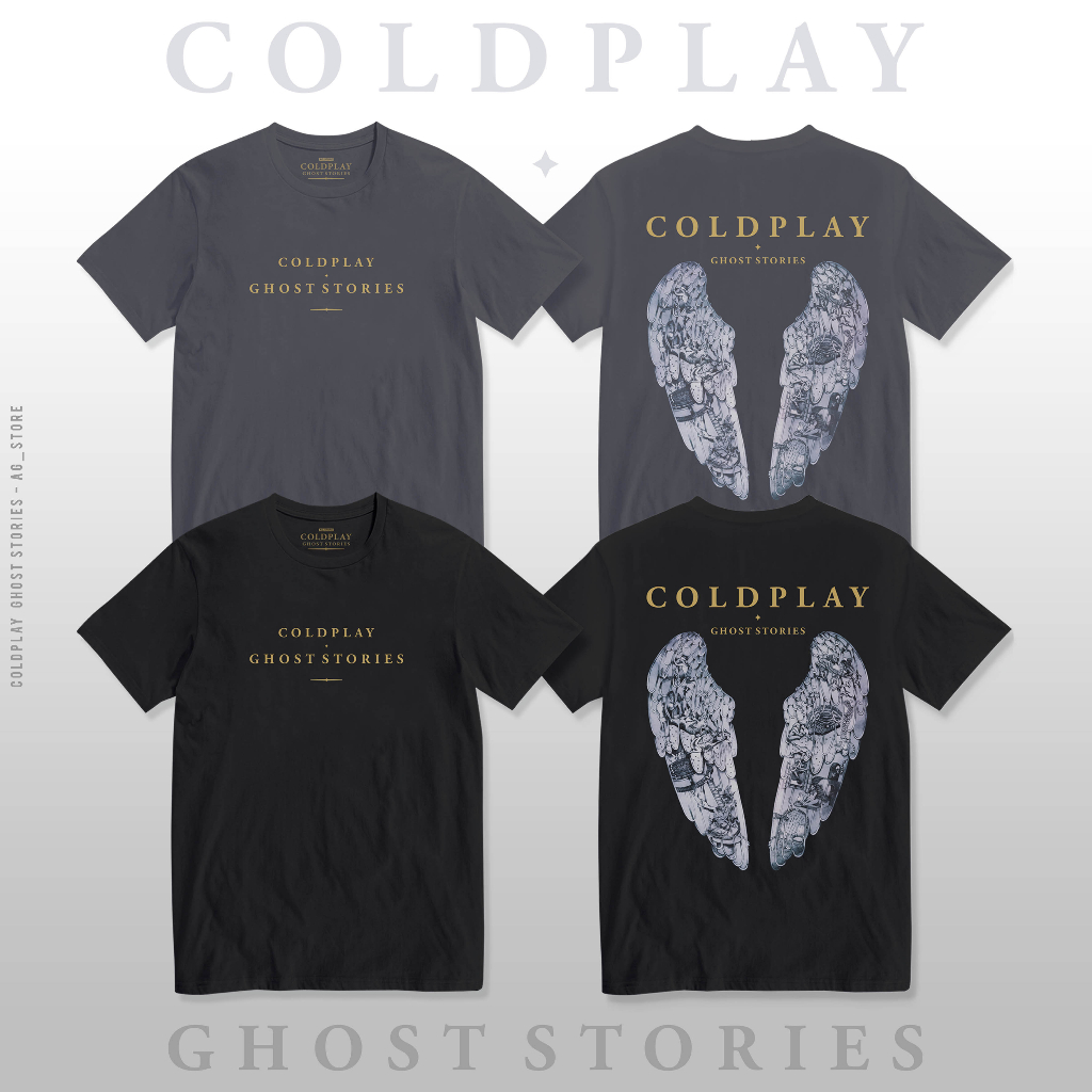 KAOS MUSIC COLDPLAY - COLDPLAY - GHOST STORIES - COLDPLAY JAKARTA - MUSIC OF THE SPHERES TOUR