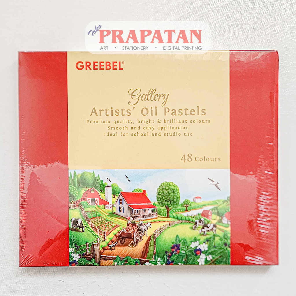 

Greebel Artist Oil Pastel 48 Color | Crayon Minyak