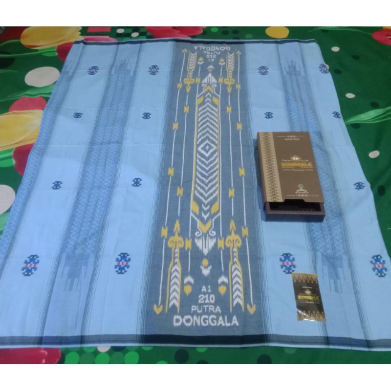 SARUNG DONGGALA A1 SKT ORIGINAL RAYON SUTRA SONGKET TIMBUL GROSIR