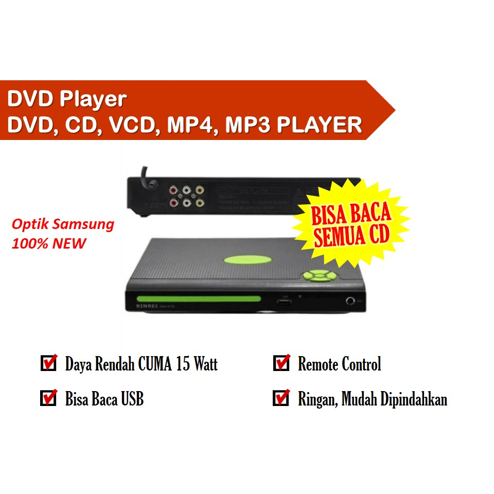 Dvd Player Untuk Tv Murah Dvd Rinrei Drn533 Pemutar Kaset Anak Lagu Kpop Karaoke Untuk Tv Tabung Ana