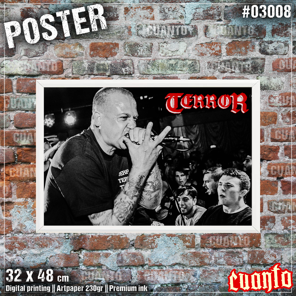 Poster Band Hardcore Terror