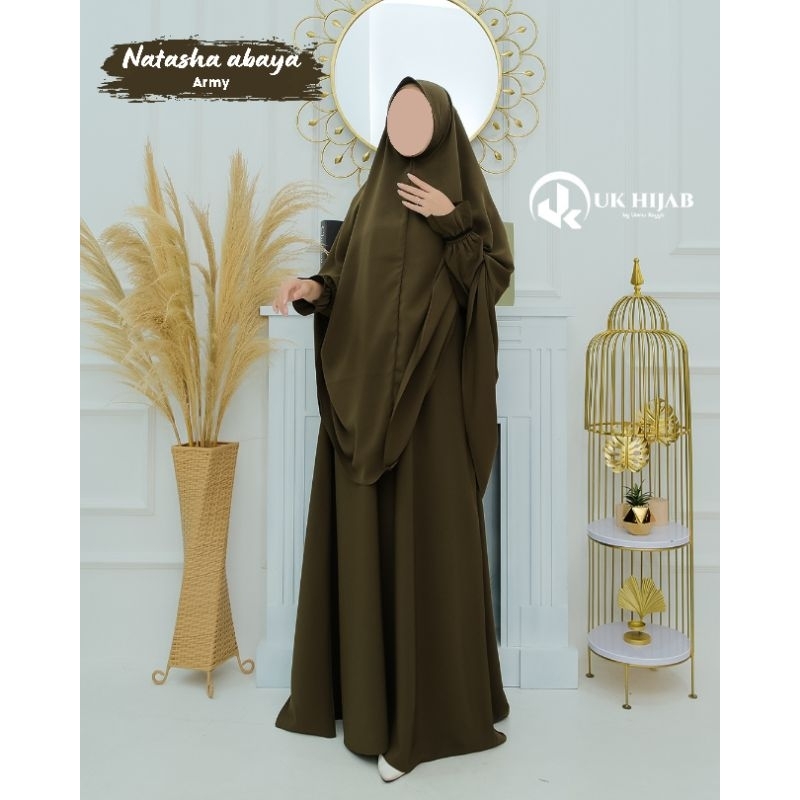 NATASHA ABAYA ONE SET/DRESS ONLY MATT WOLFIS FORZALETA BY UKHIJAB