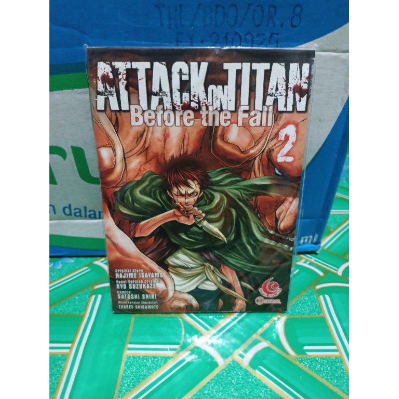 Komik attack on Titan before the fall 2 / komik attack on Titan before the fall vol 2