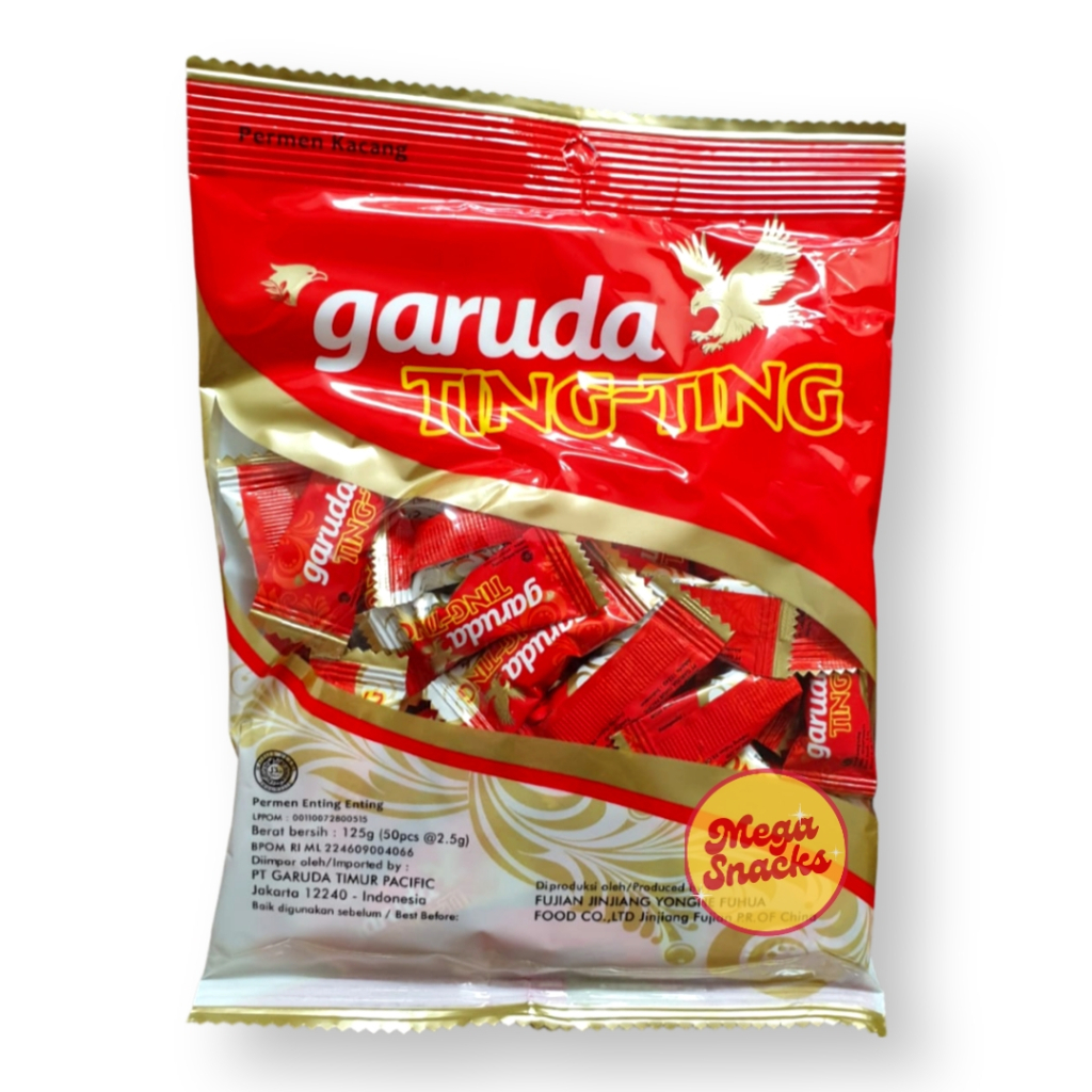 

[PROMO!!] Garuda Ting Ting 125gr 1 PACK isi 50pcs - permen nikmat murah