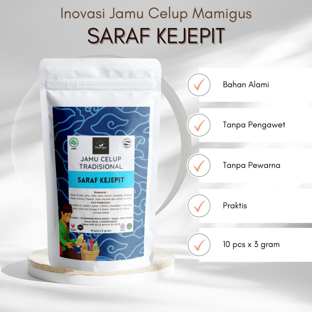 

Jamu Celup Tradisional SARAF KEJEPIT