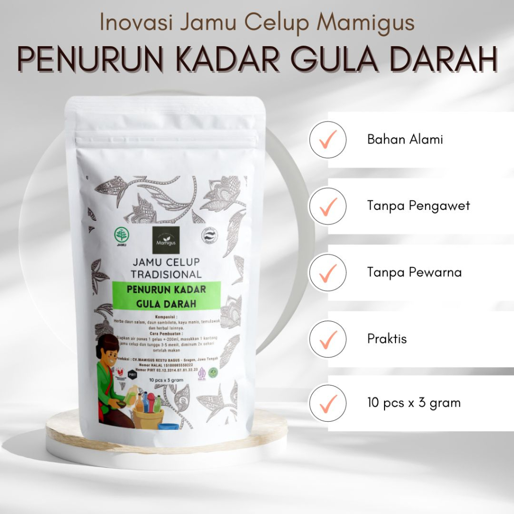

Jamu Celup Tradisional PENURUN KADAR GULA DARAH