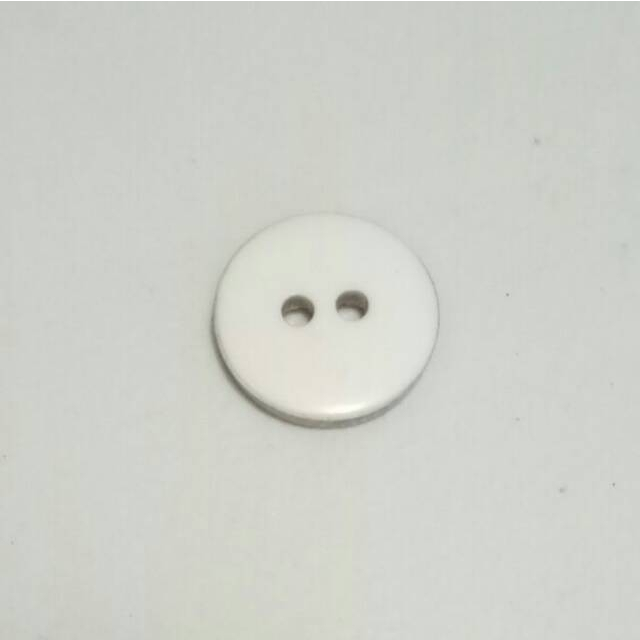 KANCING BAJU KECIL WARNA PUTIH 1 PCS