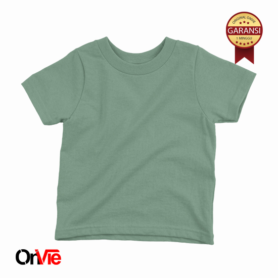 Kaos Polos Anak Polos Premium / Kaos Bayi Polos Premium 1-10 Tahun