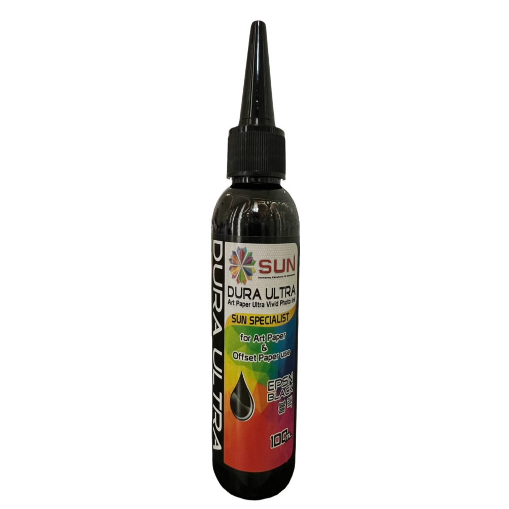 Tinta Sun Dura Ultra Art Paper Ink Epson 100ml - Tinta Art Paper - Black