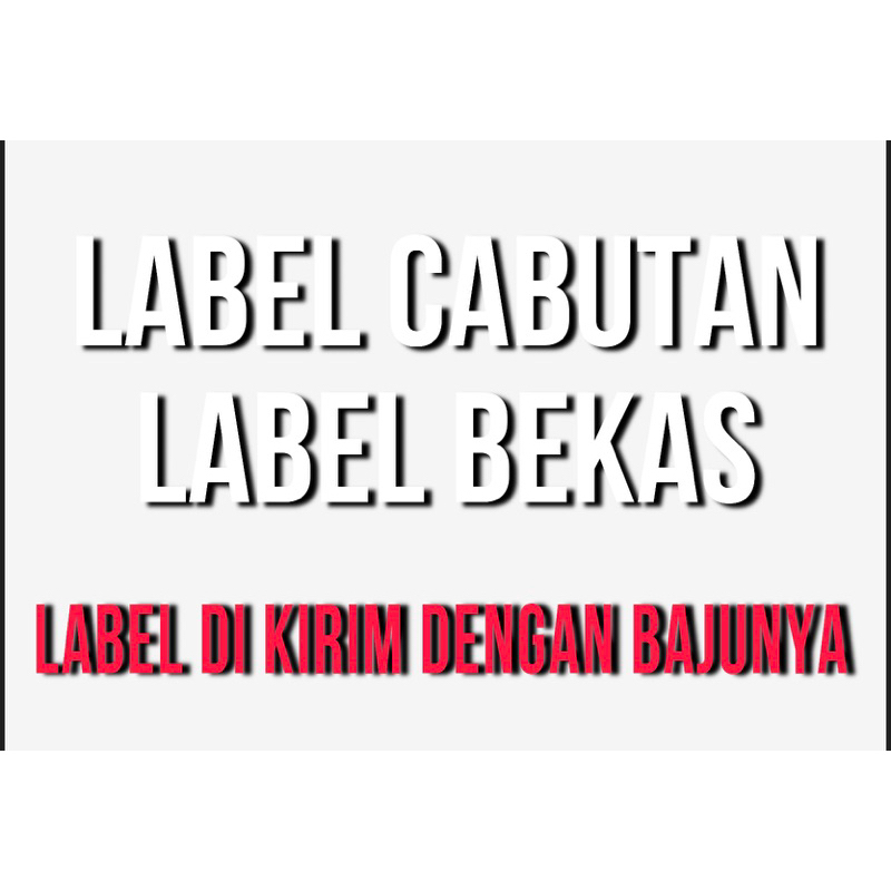 SOLDLABEL CO KHUSUS