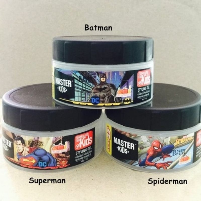 GEL RAMBUT ANAK MASTER KIDS STYLING GEL 75 GRAM