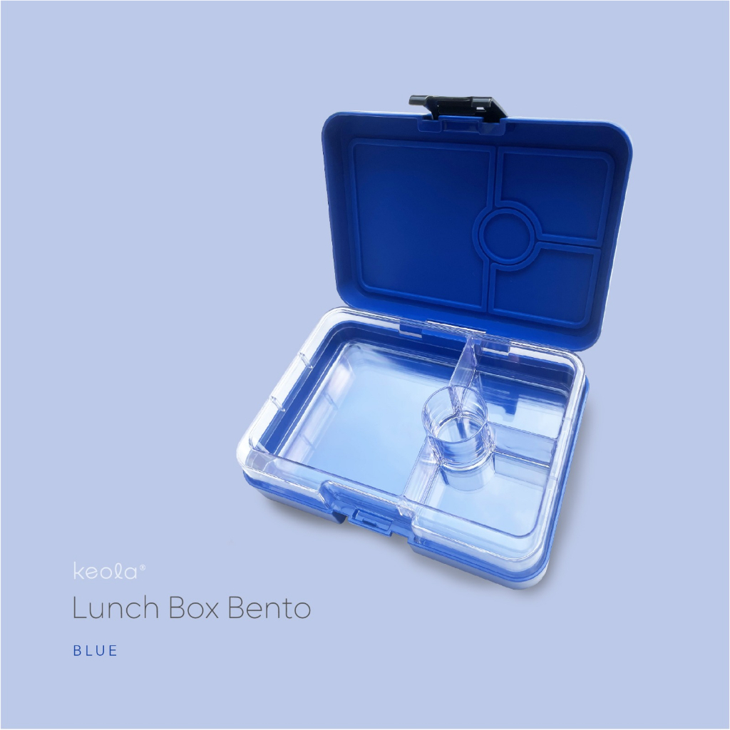 T24 - Keola Lunch Box Bento Tritan High Grade | Bento Box Anak | Tempat bekal makan Anak Food Grade