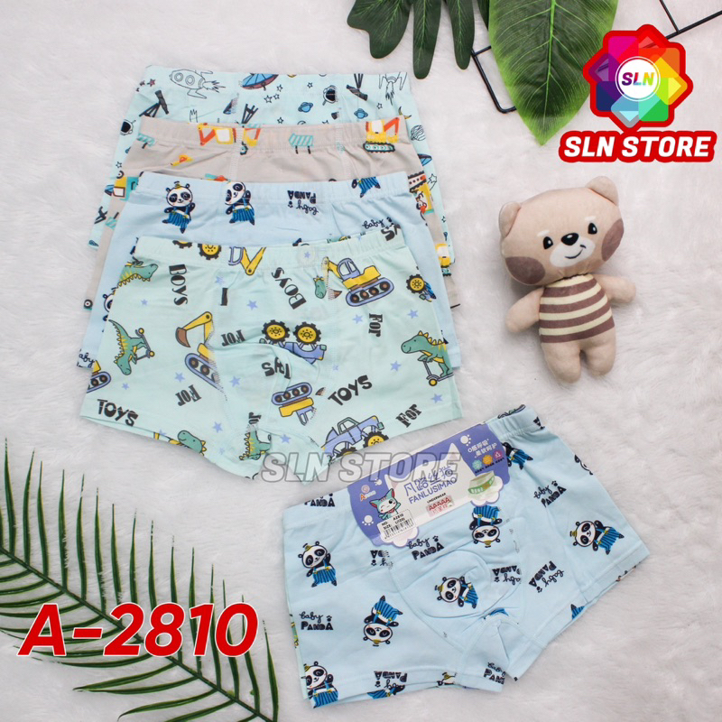 Celana Dalam Boxer Anak Katun Premium Import CD Gambar Lucu Perempuan Laki Laki