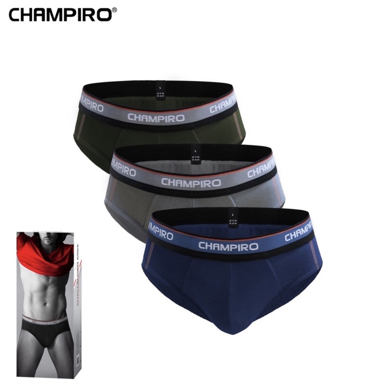 [ 3pc ] CD Champiro 0363 Karet Boxer | Celana Dalam Pria Dewasa | Dalaman Laki Laki Kualitas PREMIUM