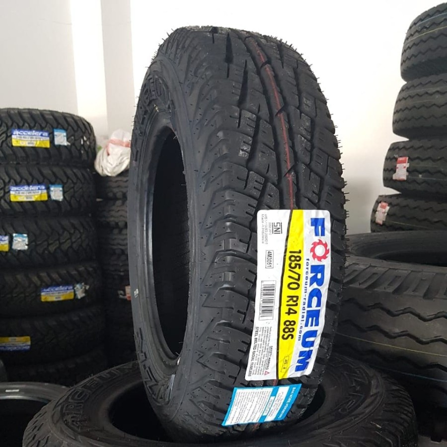 BAN MOBIL SEMI OFFROAD RING 14 MERK FORCEUM A/TZ R 185 70 R14