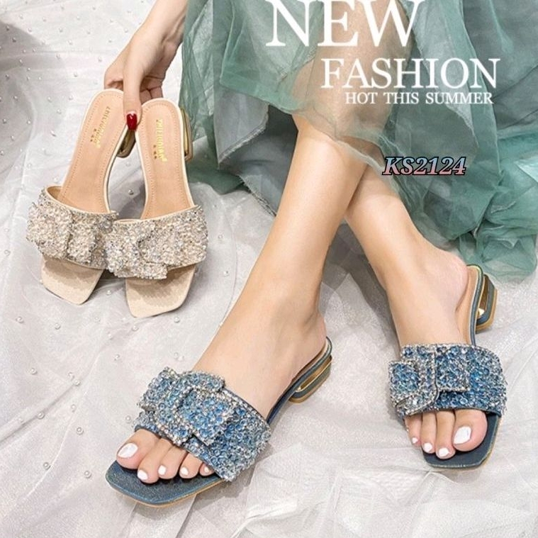 SANDAL PESTA DIAMOND SWAROVSKI KANOSUE KS2124 IQ